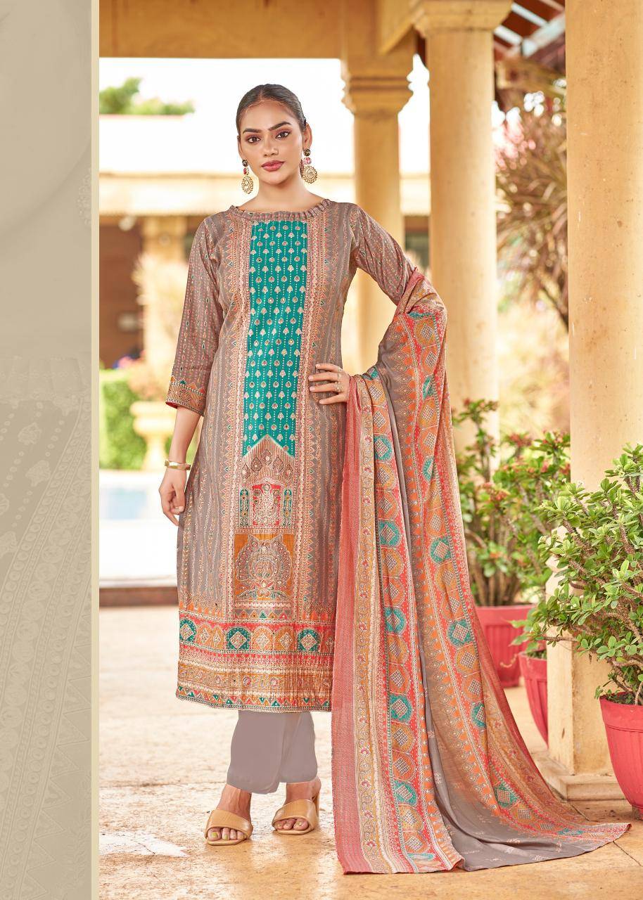 Alok suit tanishq Designer dress materials in Kolkata